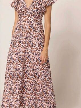 CLEOBELLA | BRIAR ANKLE DRESS | BELLUCCI PRINT SM